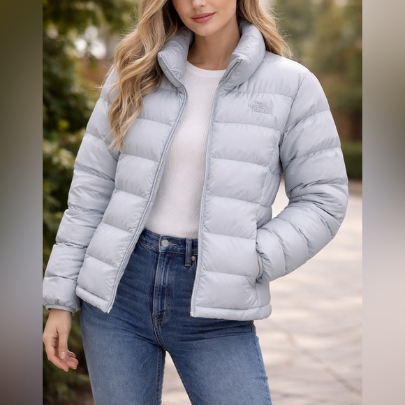 The North Face Jackets & Blazers - The North Face Nuptse 700 Down Puffer Jacket Gray Women’s Small